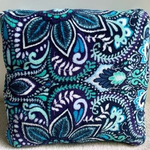 NEW! Vera Bradley Fleece Travel Pillow & Blanket